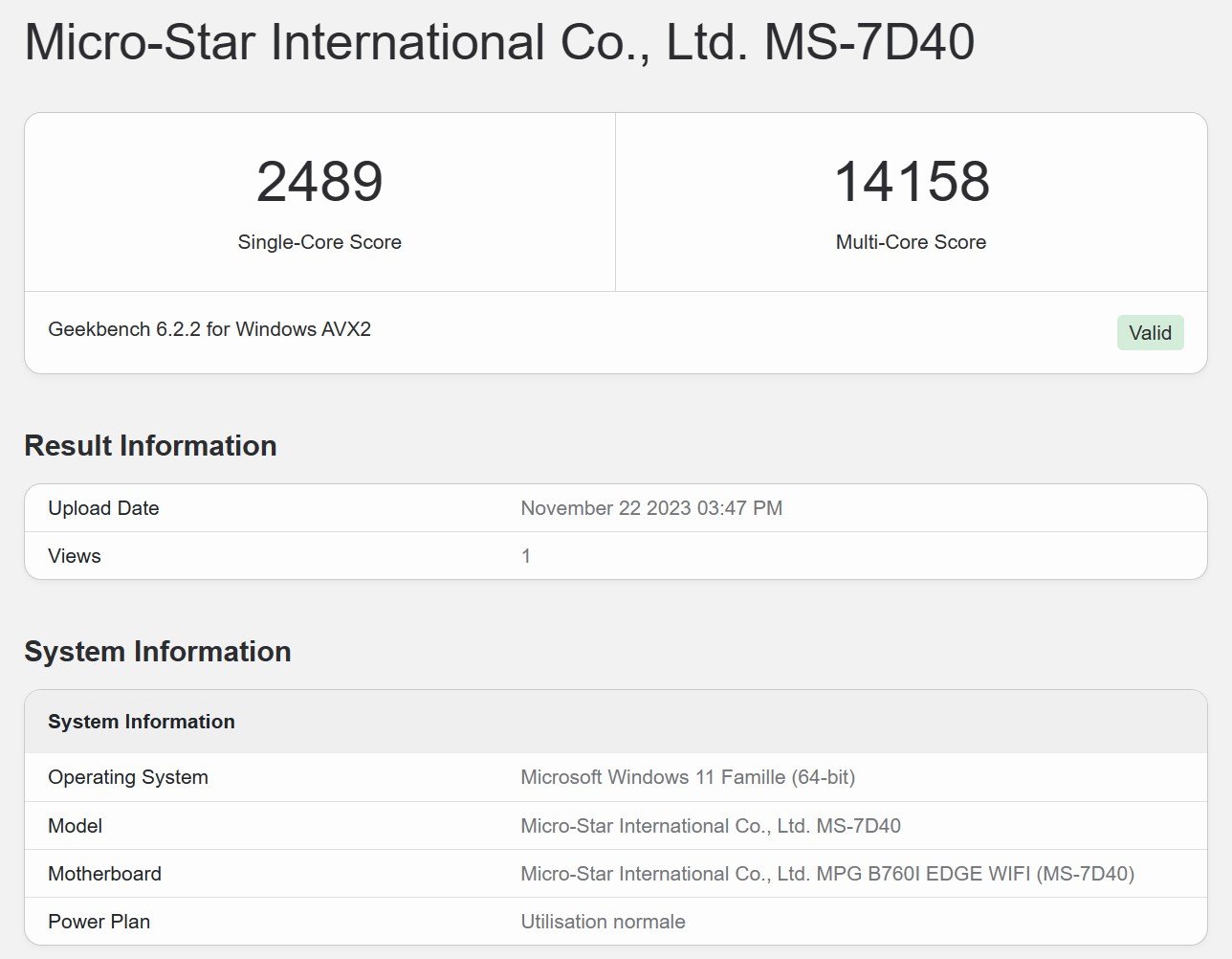 test msi b760i edge wifi