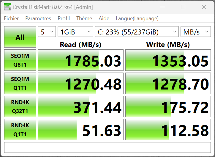 test ssd msi cubi n adl