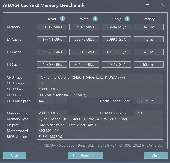 test msi cyborg 15 a12v