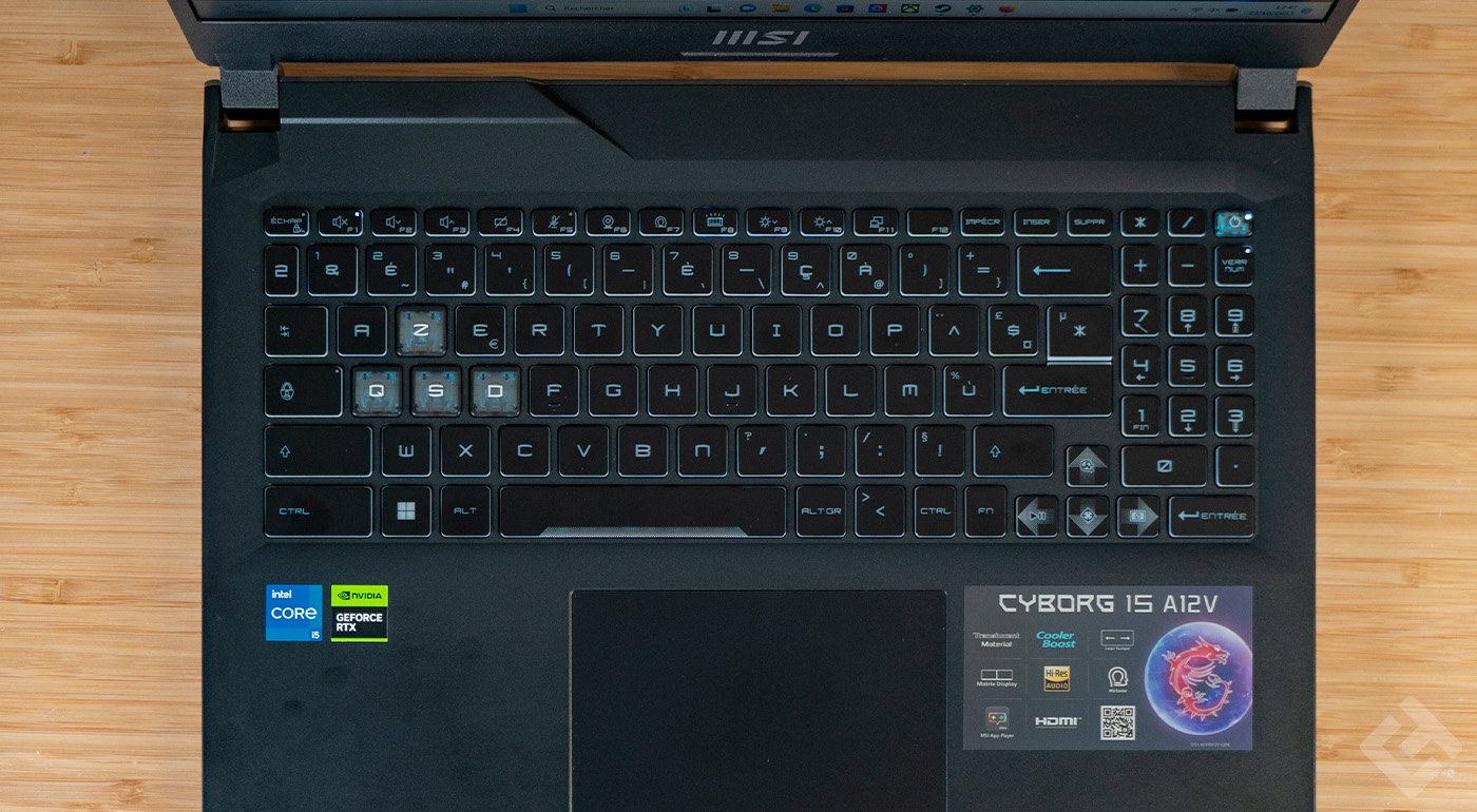 test msi cyborg 15 a12v