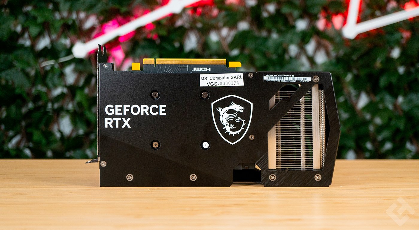 test de la msi geforce rtx 4060 gaming x
