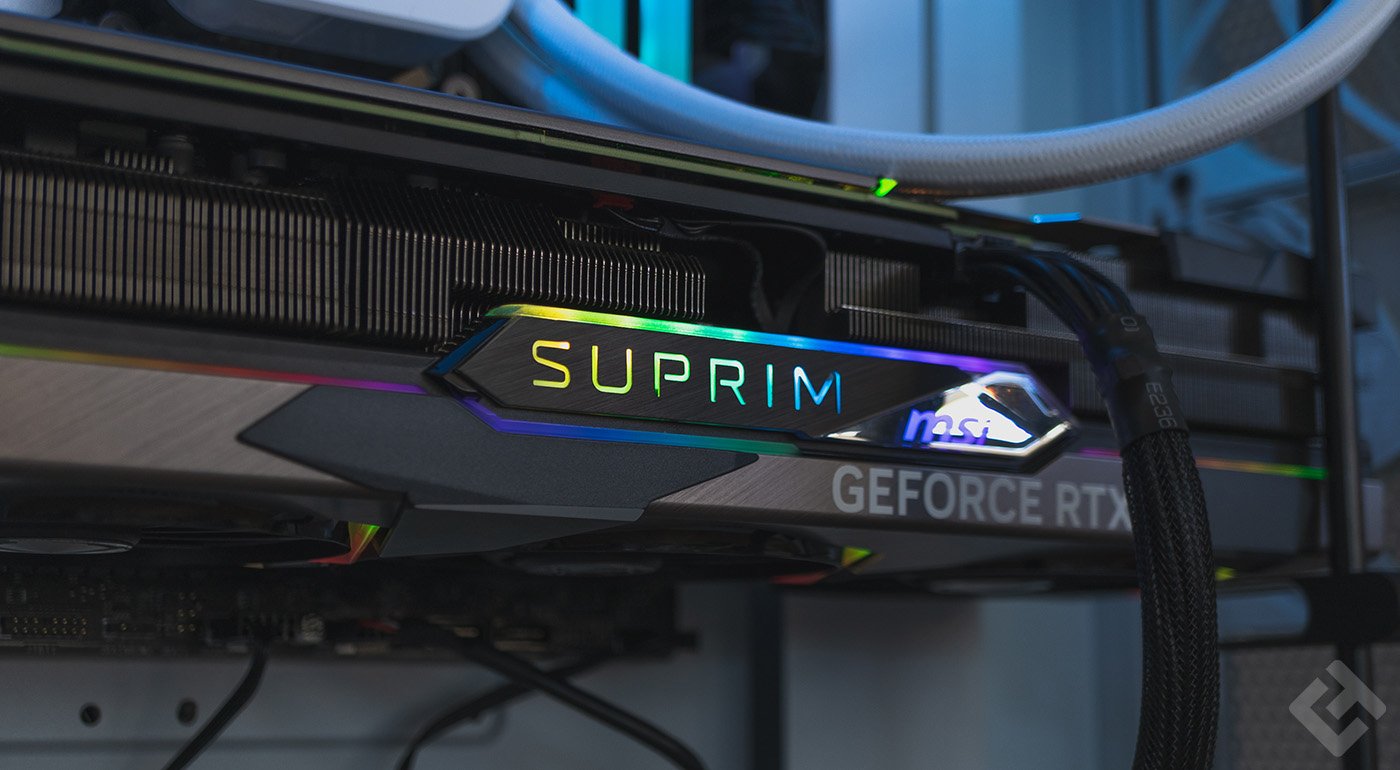 Test de la MSI GeForce RTX 4070 Ti Suprim X.