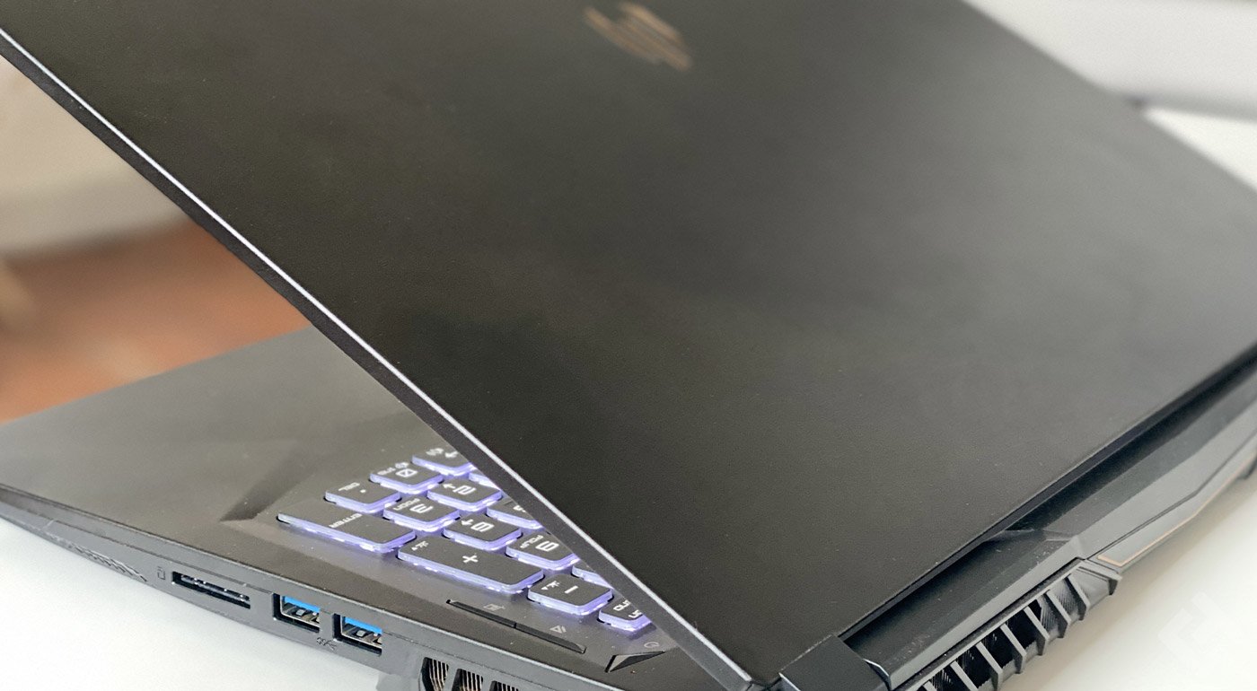 vue-cote MSI WE75 9TK