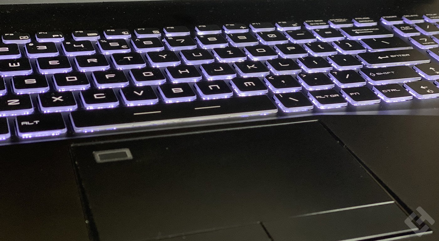 trackpad MSI WE75 9TK