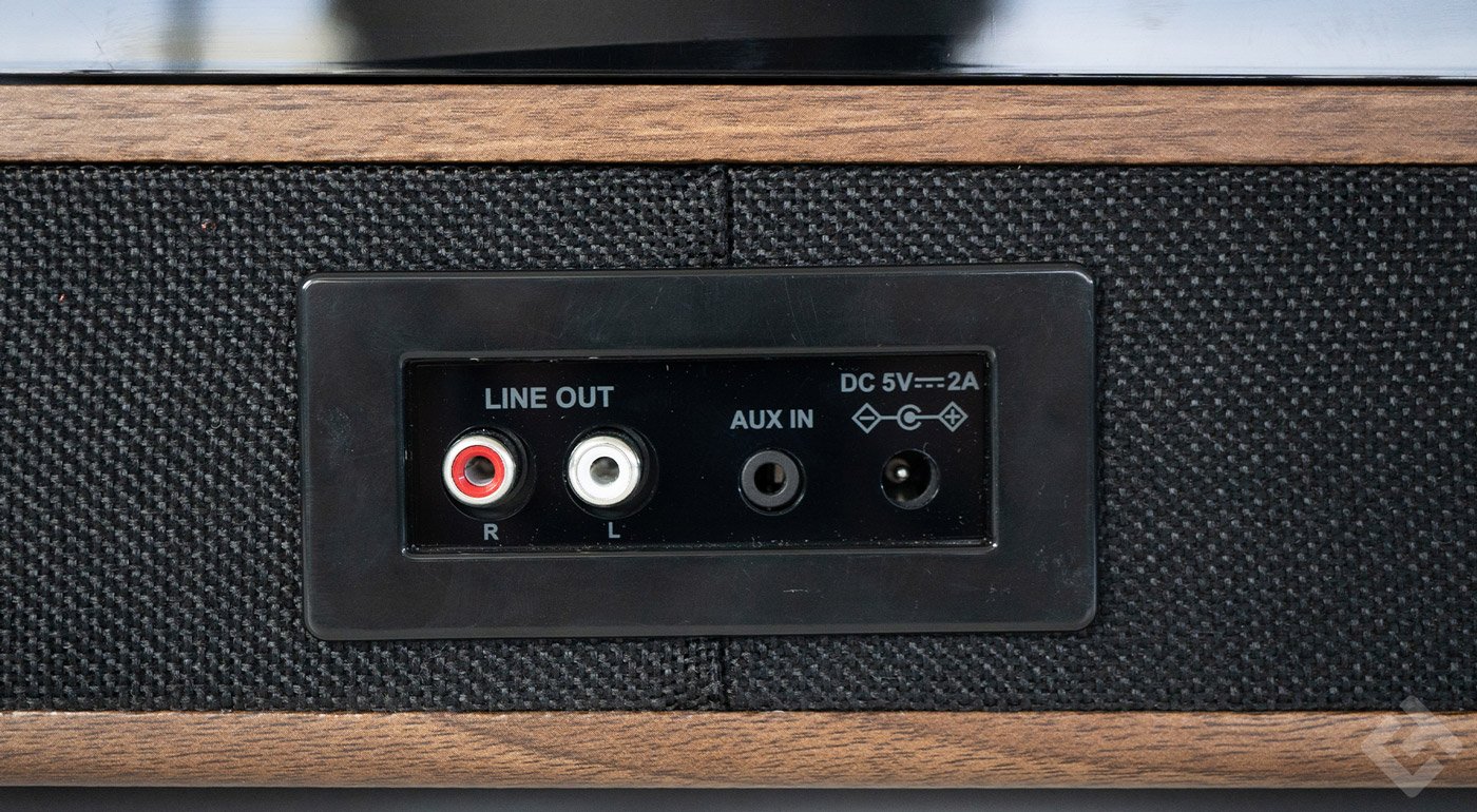 Test Muse MT-106 BT ports RCA