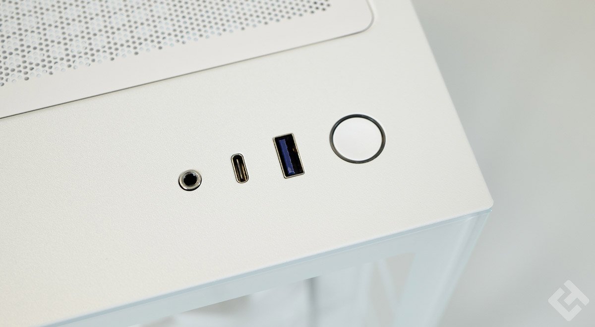 Connectiques du NZXT H5 Elite