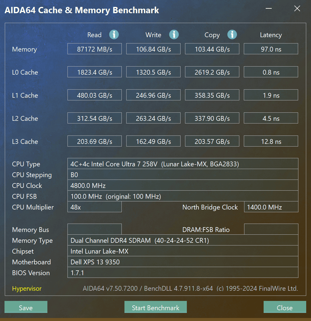 test performances benchmark dell xps 13 9350 (4)
