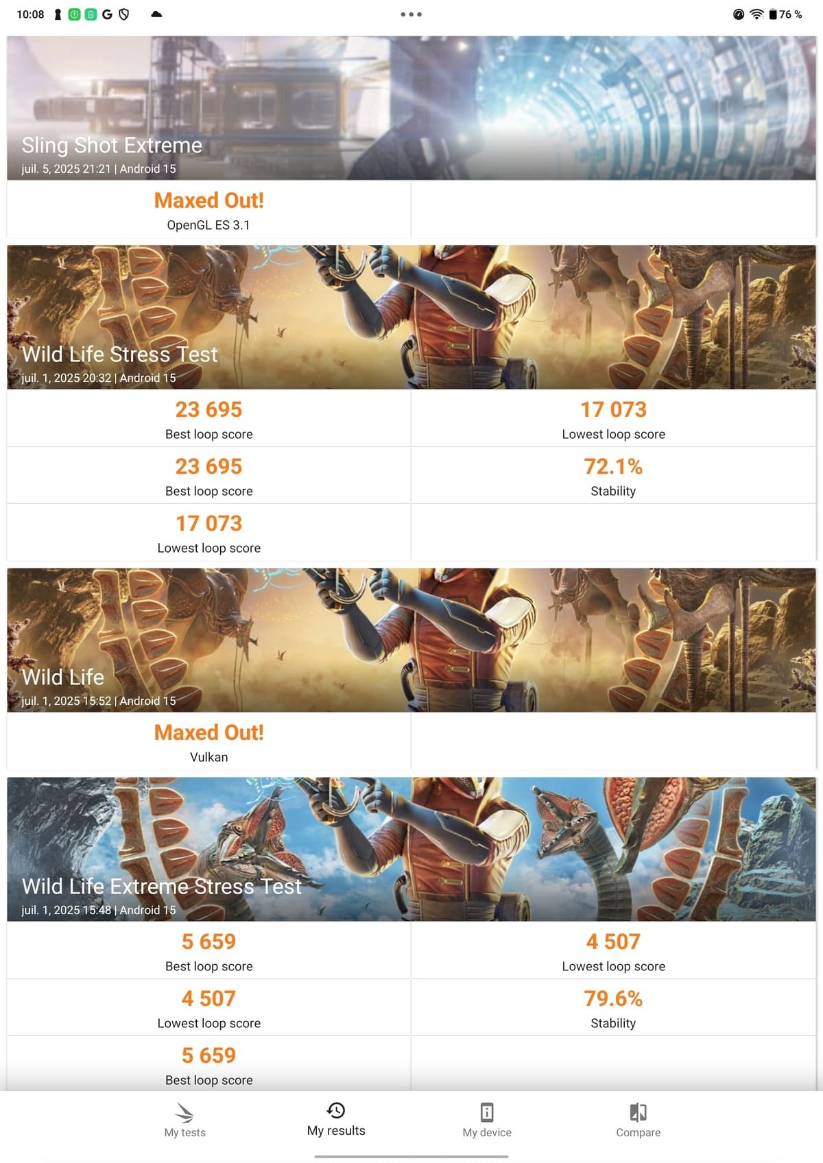 performances de la oneplus pad 3