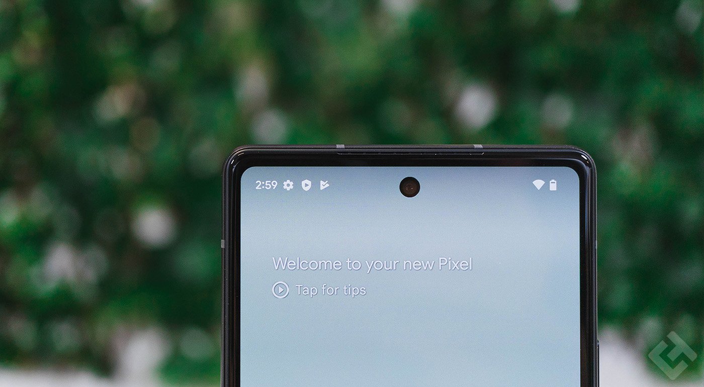 test du pixel 6a - caméra frontale