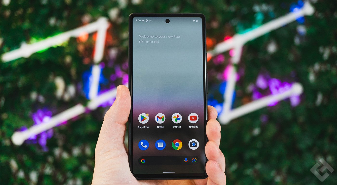 écran du google pixel 6a