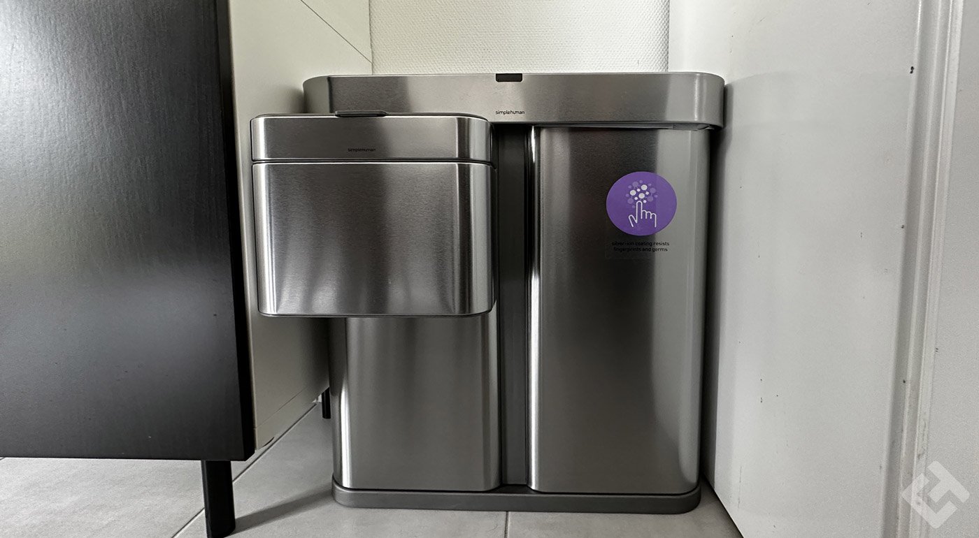 Test poubelle SimpleHuman ST2036 : Oui, on teste vraiment une poubelle !