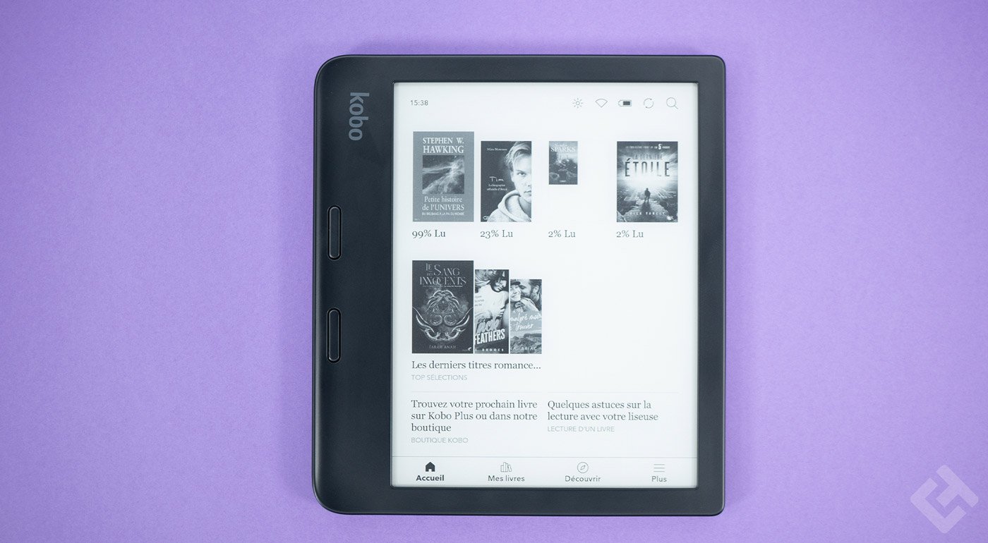 Utilisation kobo libra 2