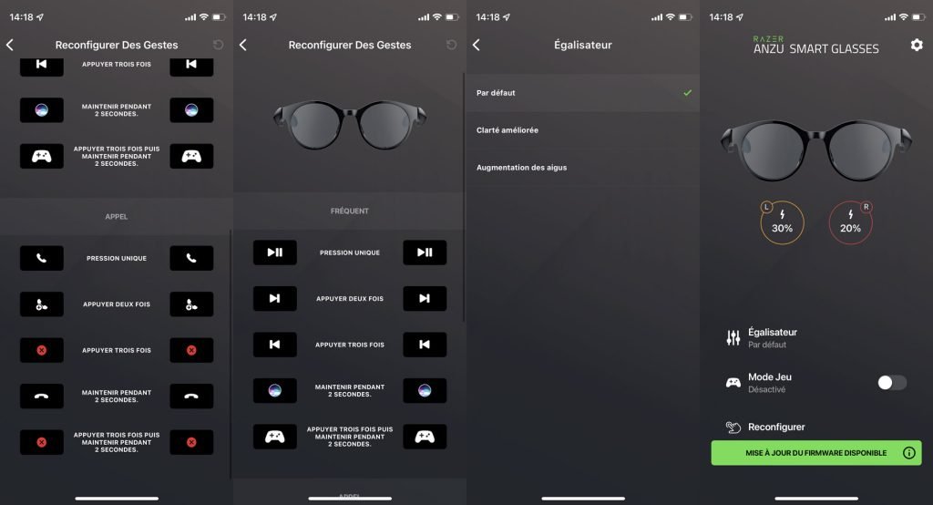 Application Razer anzu