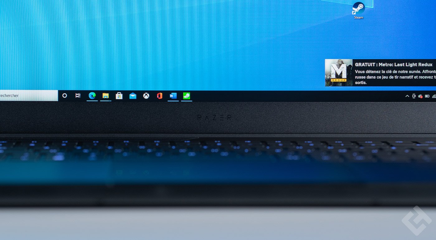 razer blade 2020 - écran