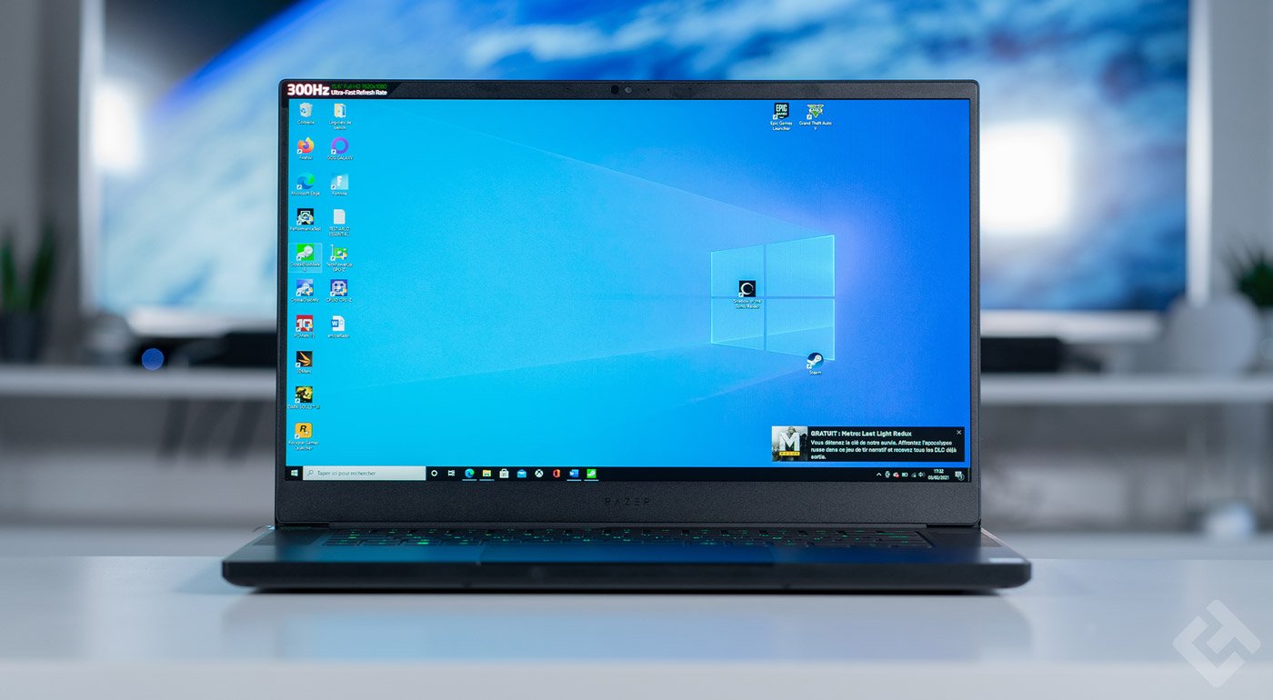 écran du razer blade 15 2020 advanced