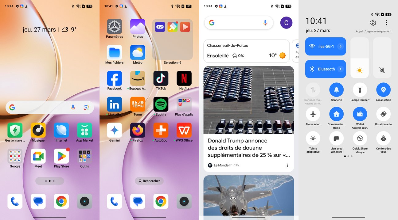 test realme 14 pro interface