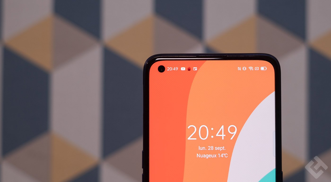 realme 7 Pro : caméra frontale