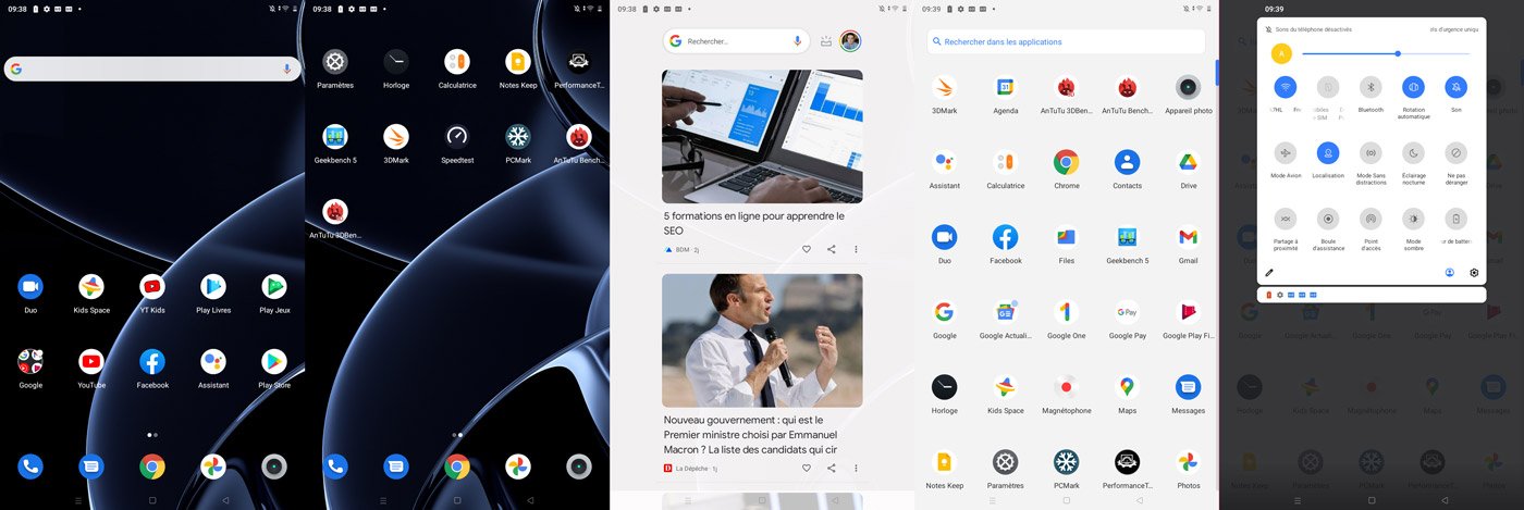 Test realme Pad mini : Interface realme UI R Edition