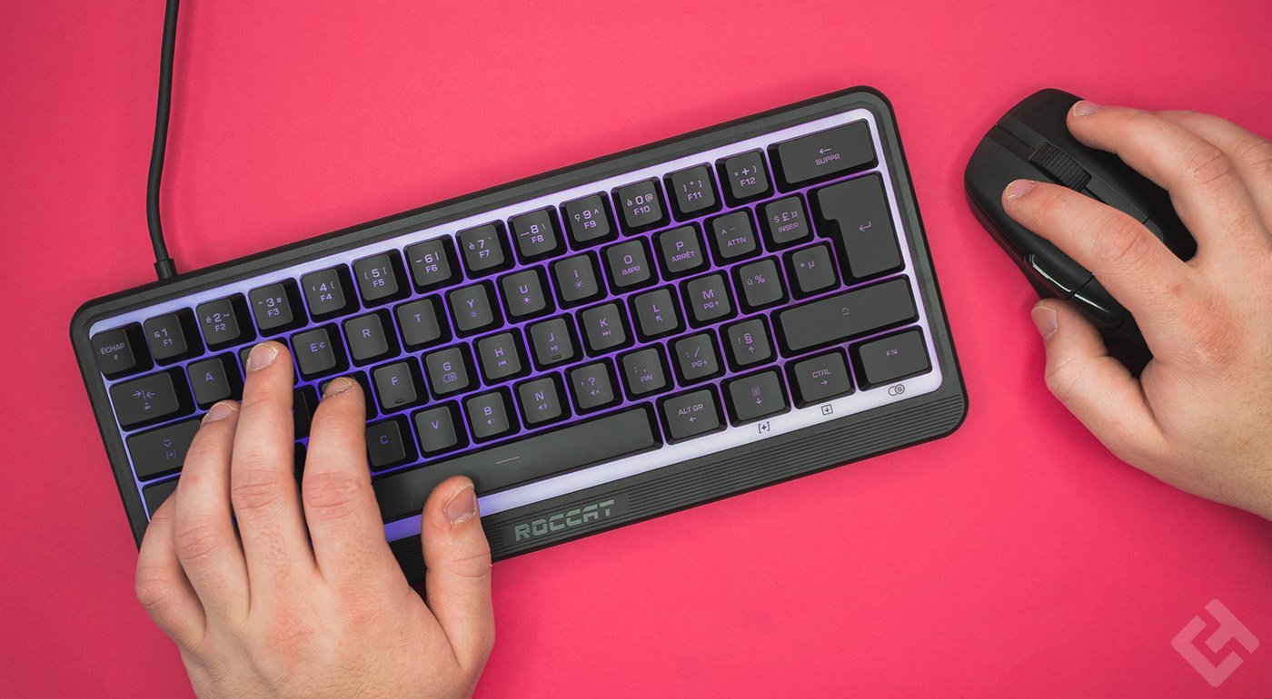 Test Roccat Magma Mini : Un clavier 60%, membrane et rempli de RGB