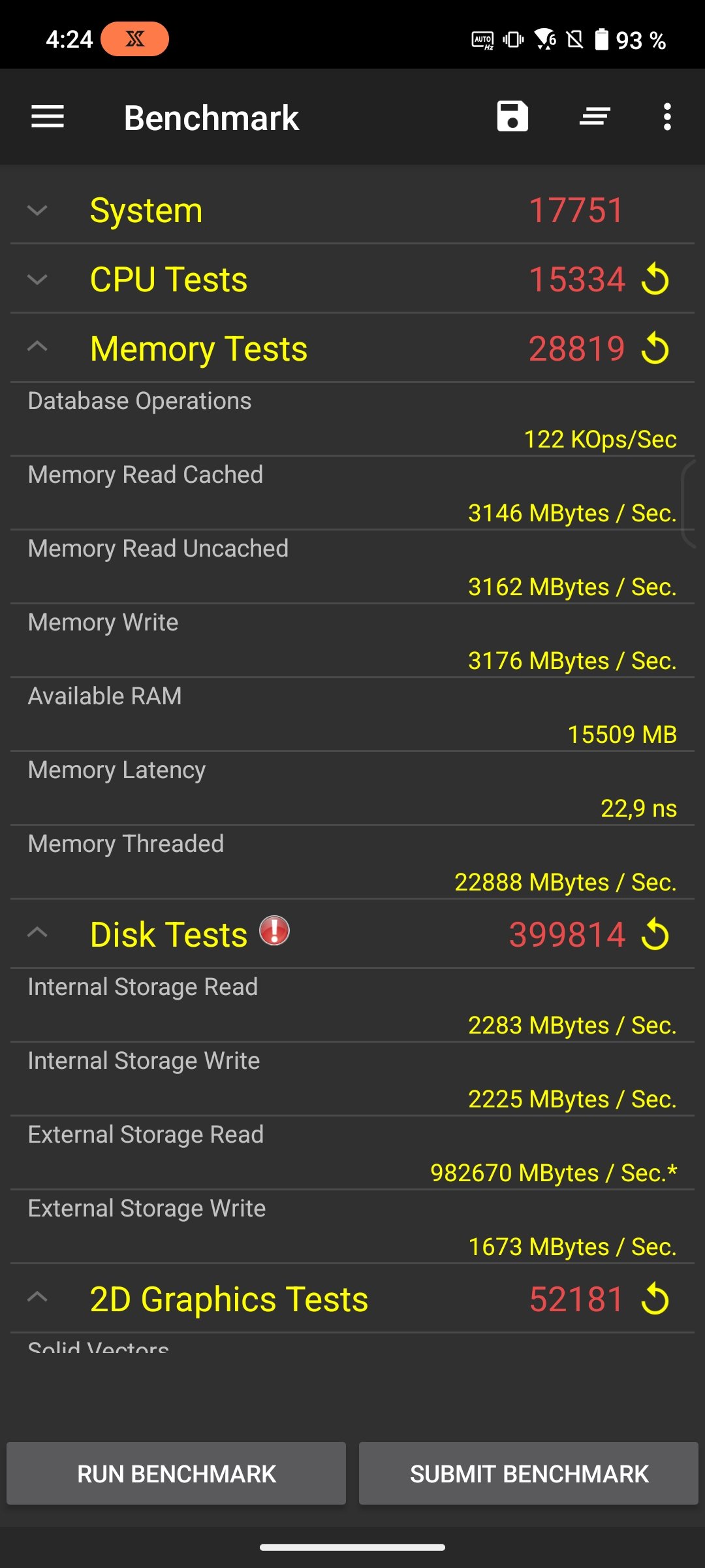 test rog phone 9 performances interface (1)