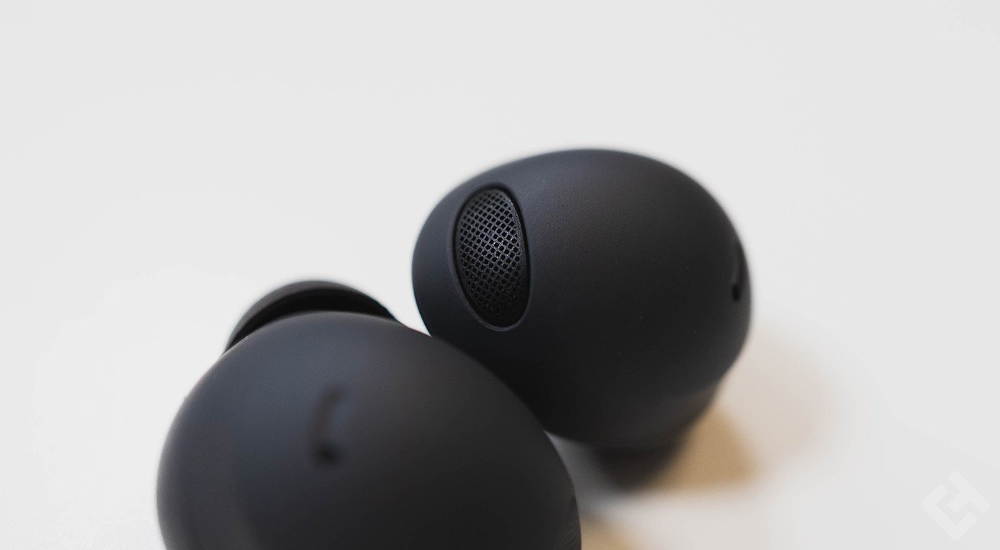 Microphones des Samsung Galaxy Buds 2 Pro