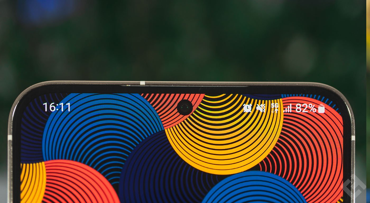 Caméra frontale du Samsung Galaxy S23 Plus