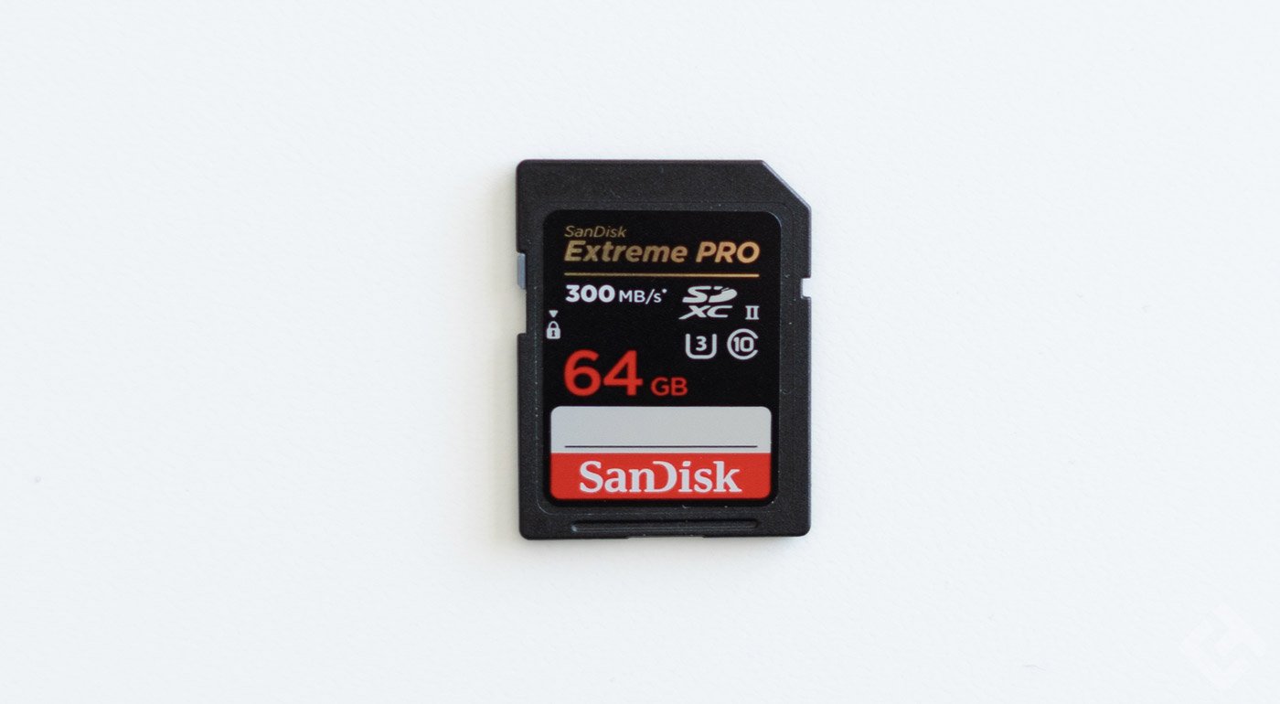 test sandisk extreme pro uhs ii