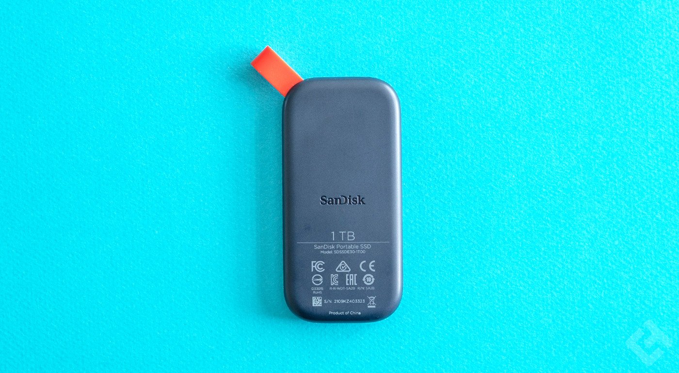 avis sandisk portable ssd