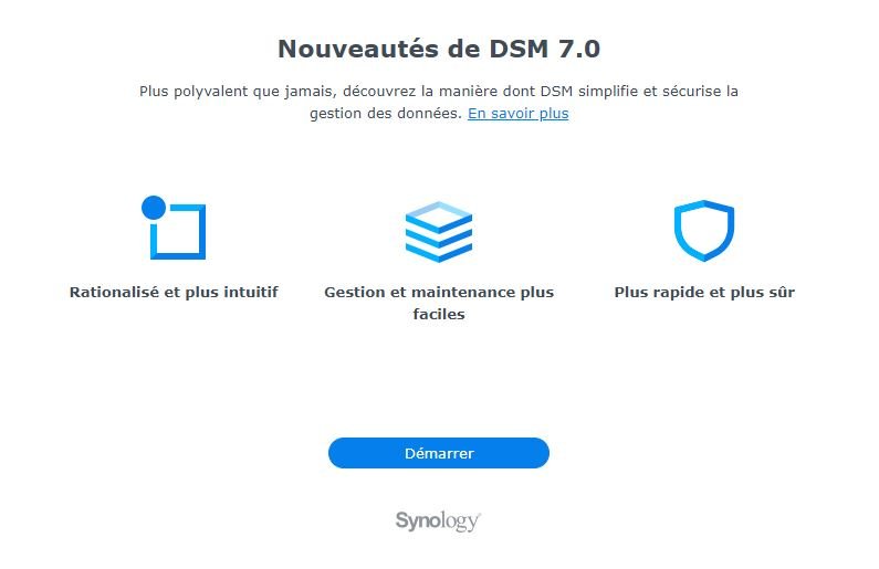 Synology DSM7 : le point sur les nouveautés face à DSM6