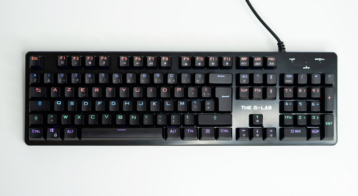 Test The G-LAB Keyz carbon