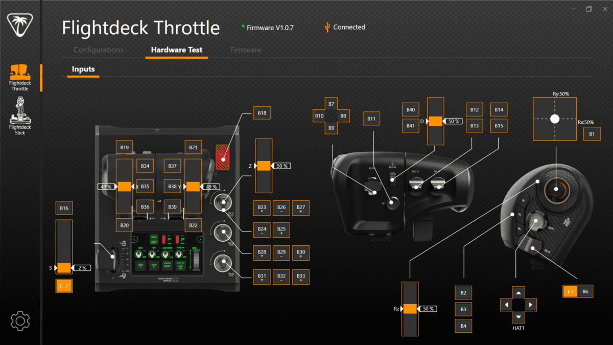 test turtle beach velocityone flightdeck logiciel 2