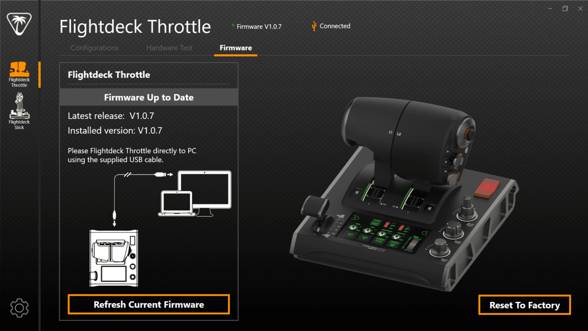 test turtle beach velocityone flightdeck logiciel 3