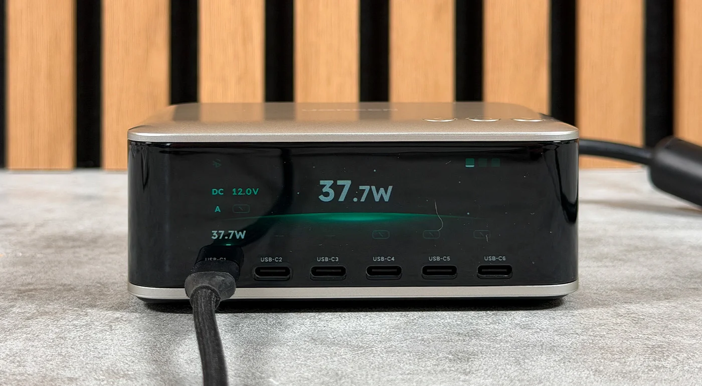 test ugreen nexode gan 300w desktop charger