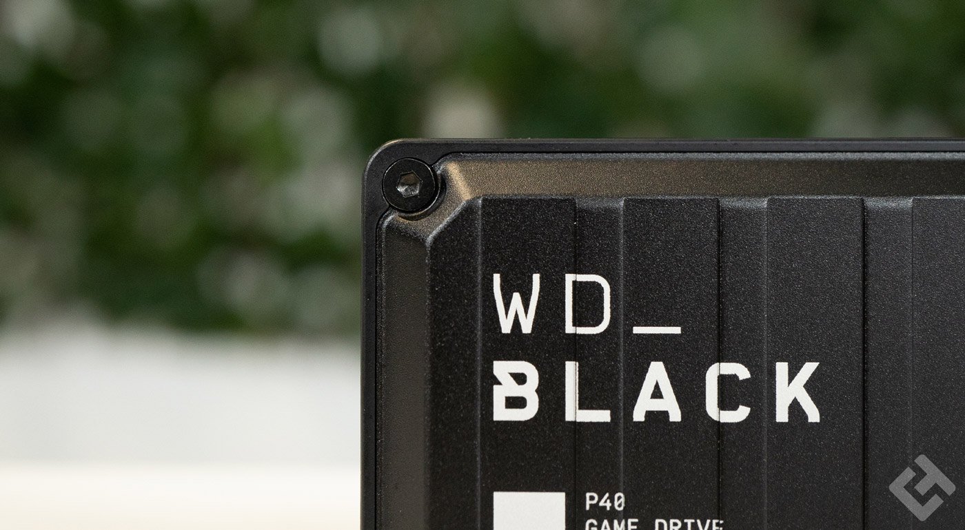 ouvertures du boitier wd black p40