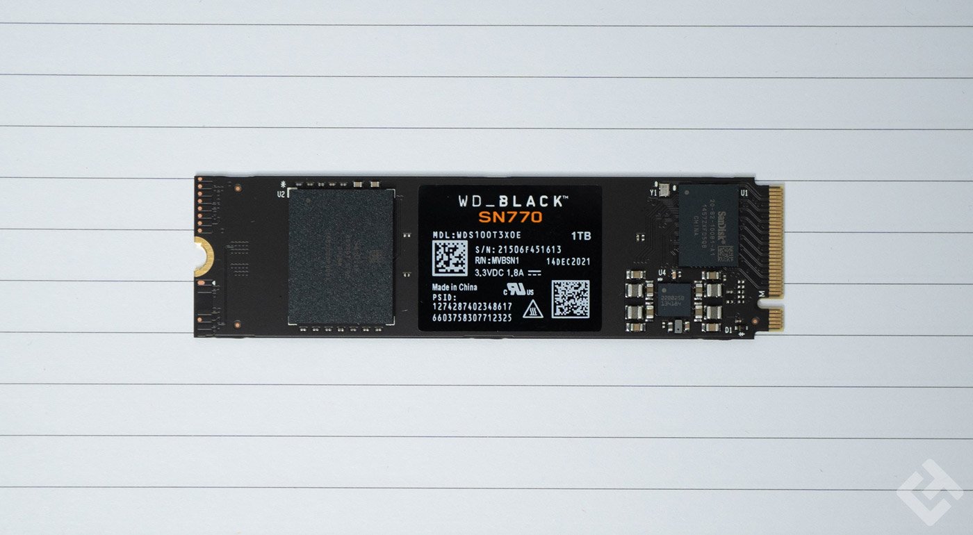 Test Western Digital WD Black SN770 : Un SSD milieu de gamme performant