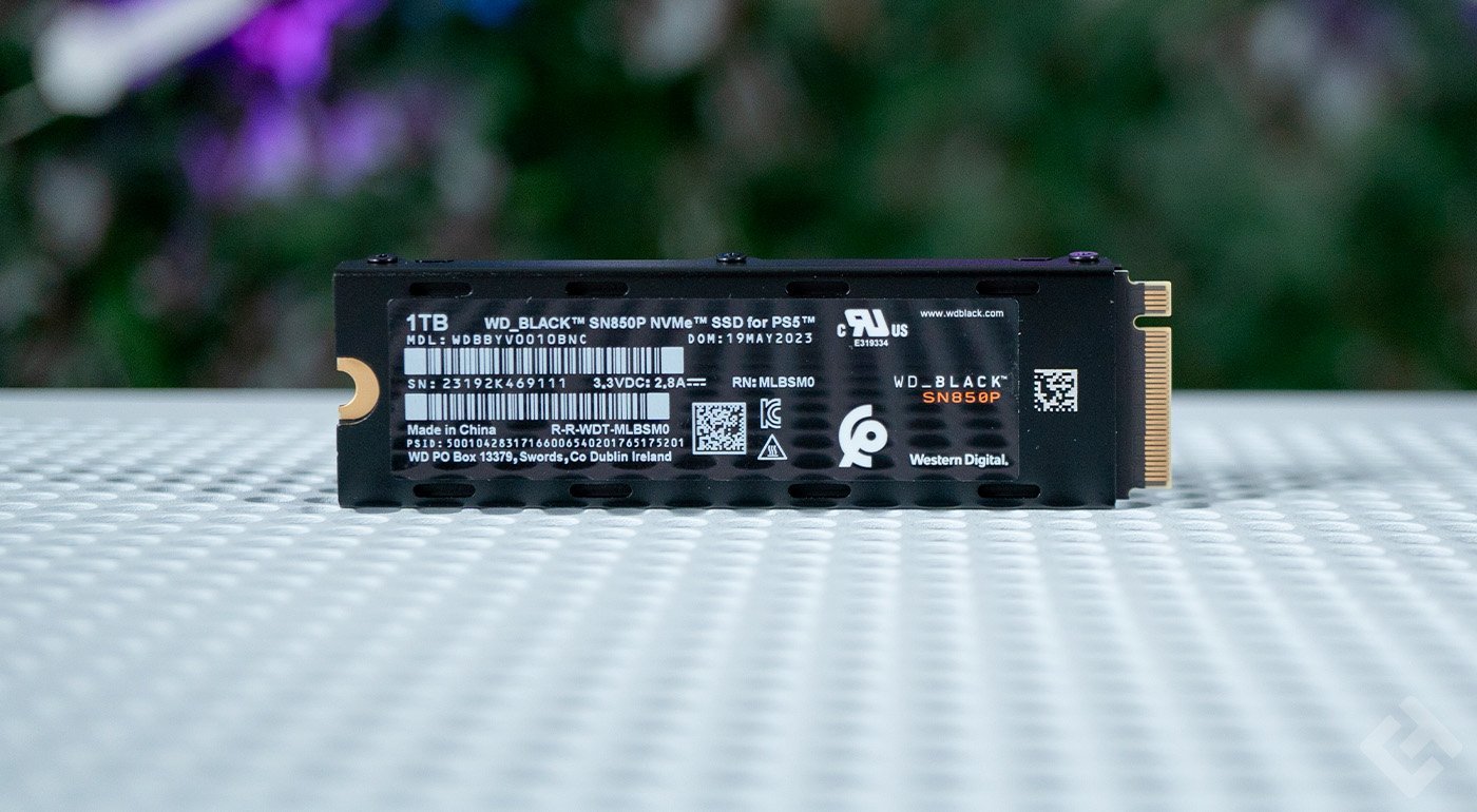 Dessous du WD Black SN850P