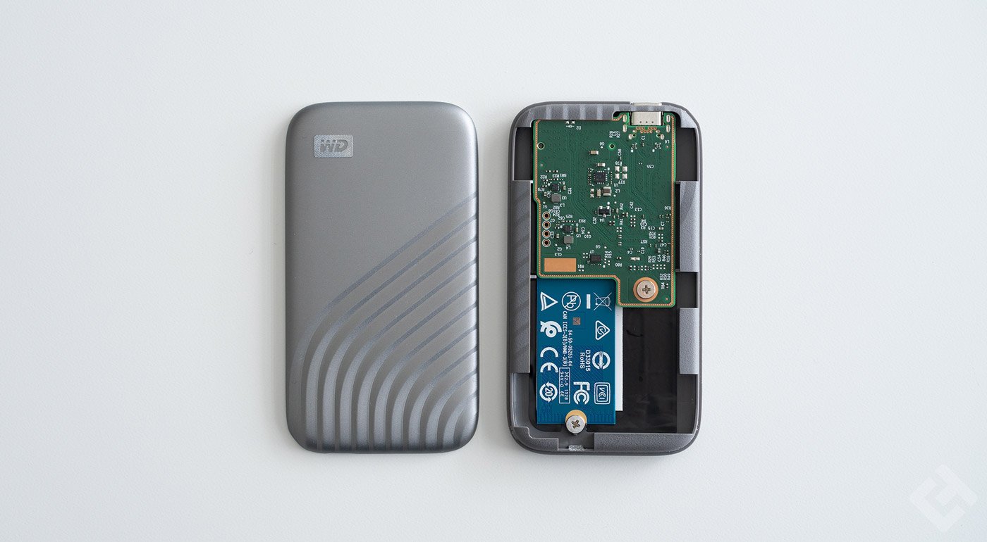 test wd mypassport ssd 1to
