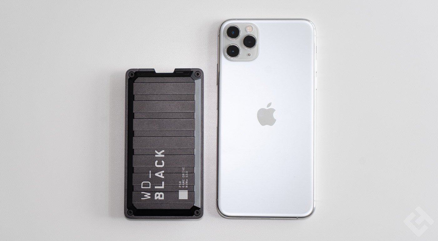 western digital black P50 vs iphone 11 Pro Max
