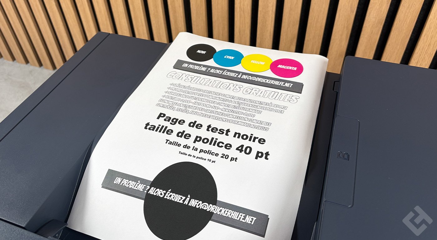 test de la xerox c320