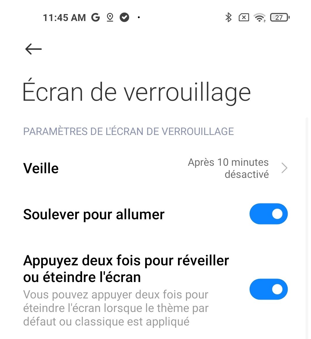 double tap mi 10t pro