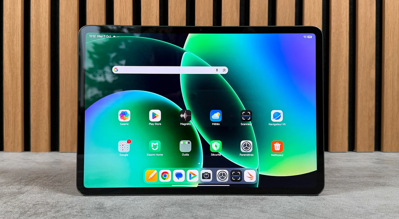 test de la xiaomi pad 8