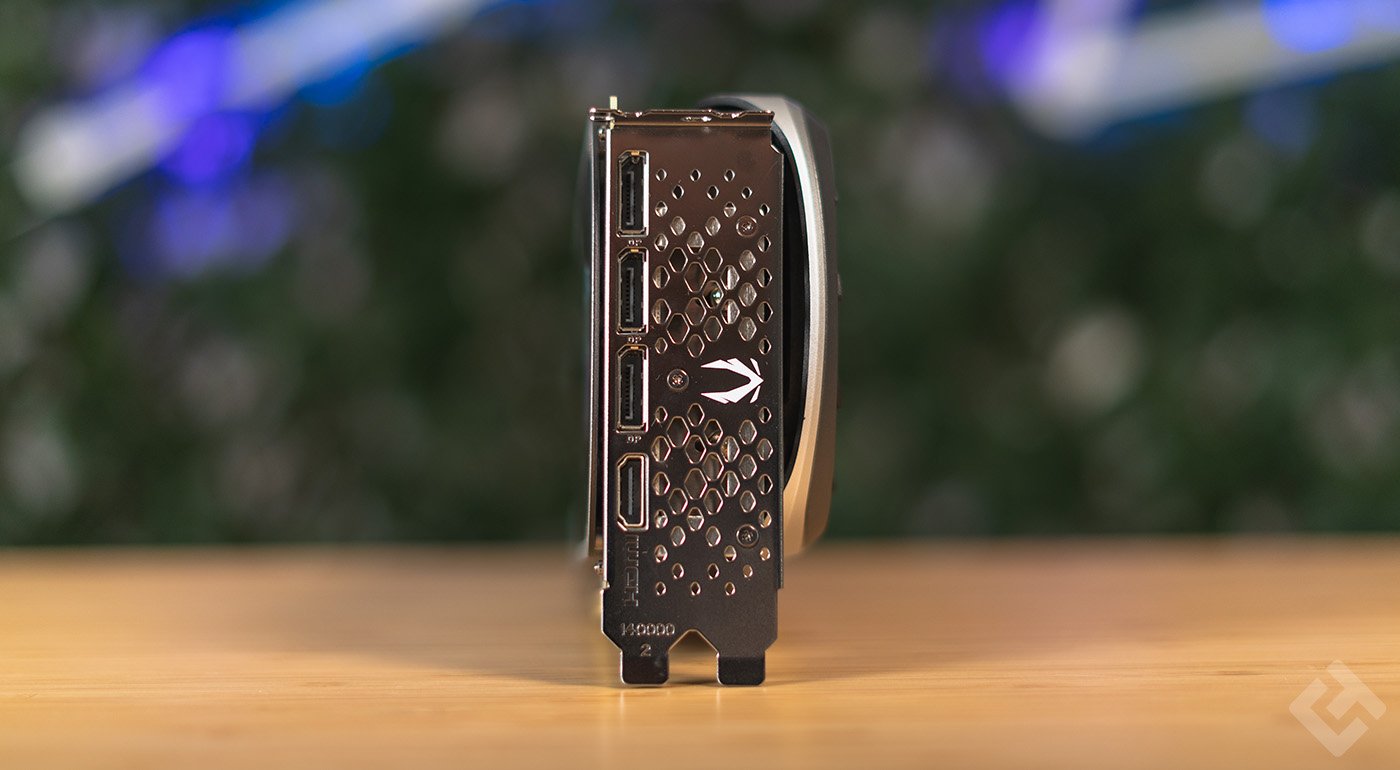 Connecteurs vidéo Zotac GeForce RTX 4070 Trinity