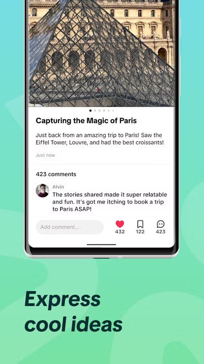 tiktok notes commentaires