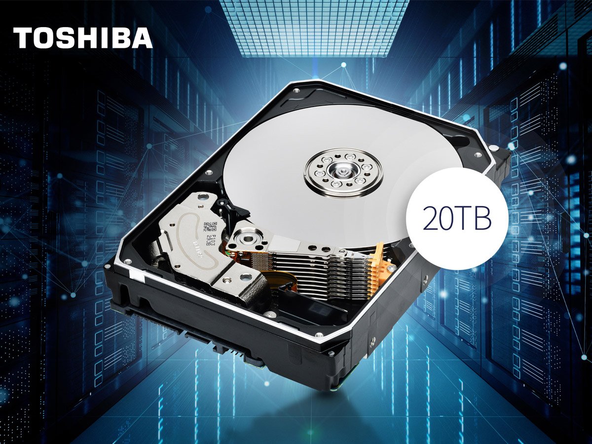 Toshiba dévoile un nouveau disque dur avec 20 To de stockage