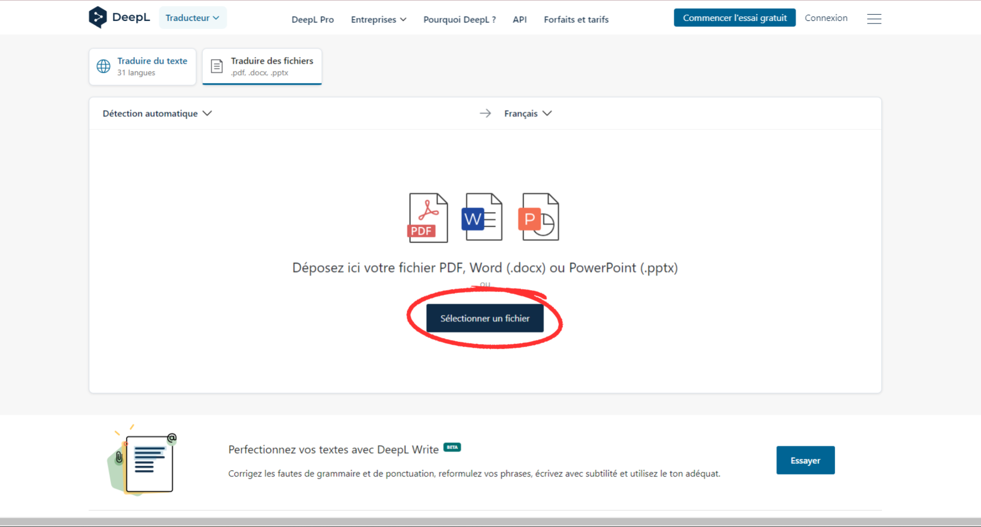 comment traduire un pdf