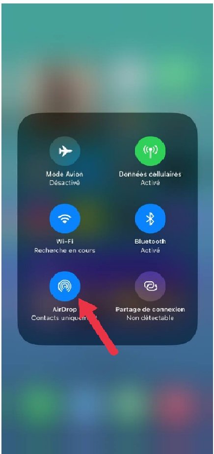 tuto comment utiliser airdrop
