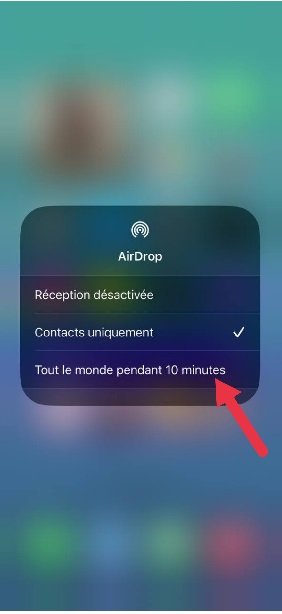 tuto comment utiliser airdrop