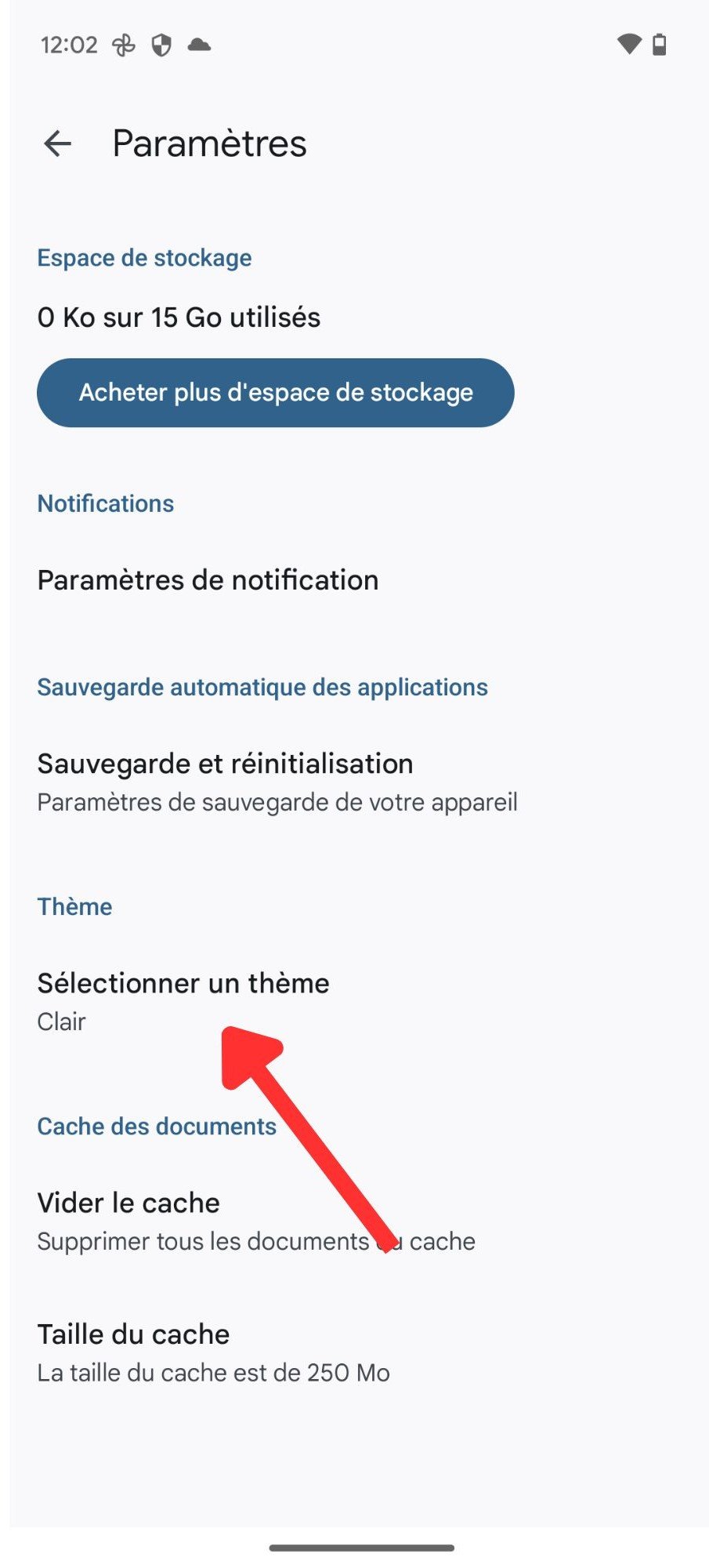 tuto drive sombre android