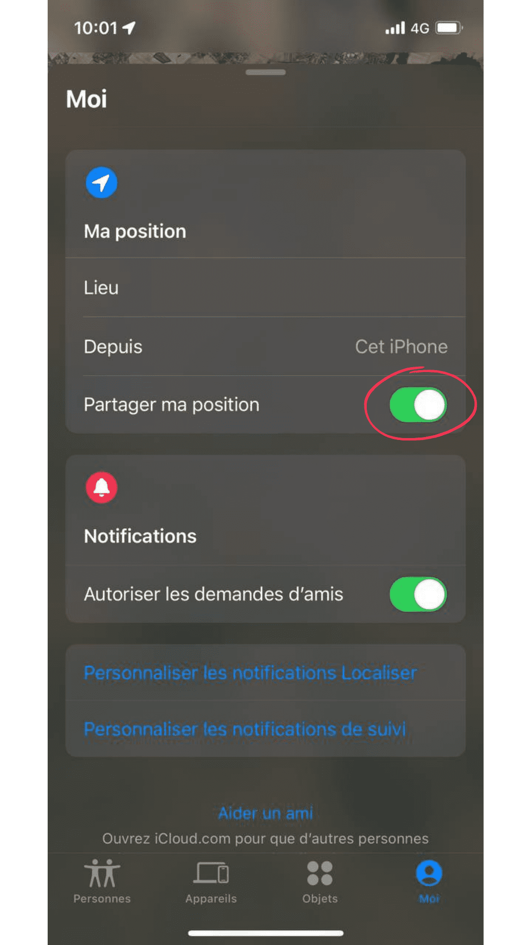 tuto localisation iphone