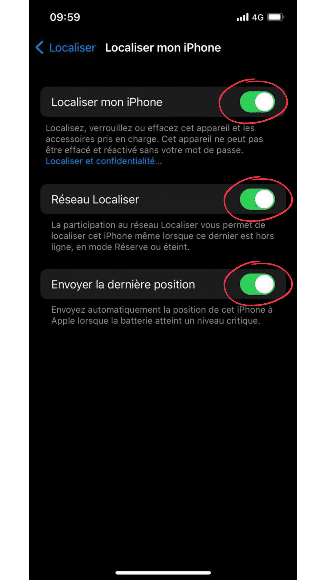 tuto localisation iphone